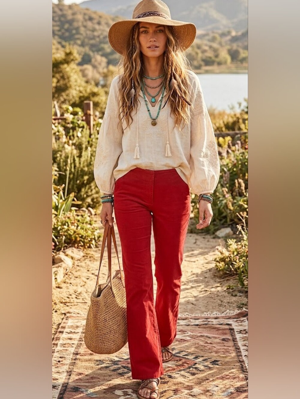 The Earth Collection Long Classic 100% Cotton Pants